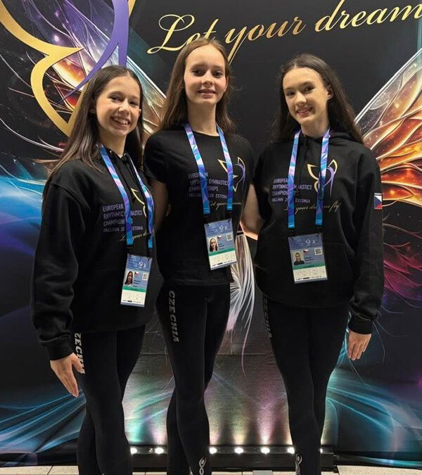 Moderní gymnastky zazářily na ME!
