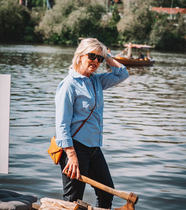 Návštěva první dámy v loděnici