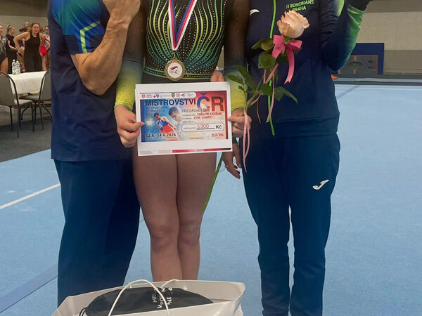 Sportovní gymnastky slaví tituly mistryň ČR